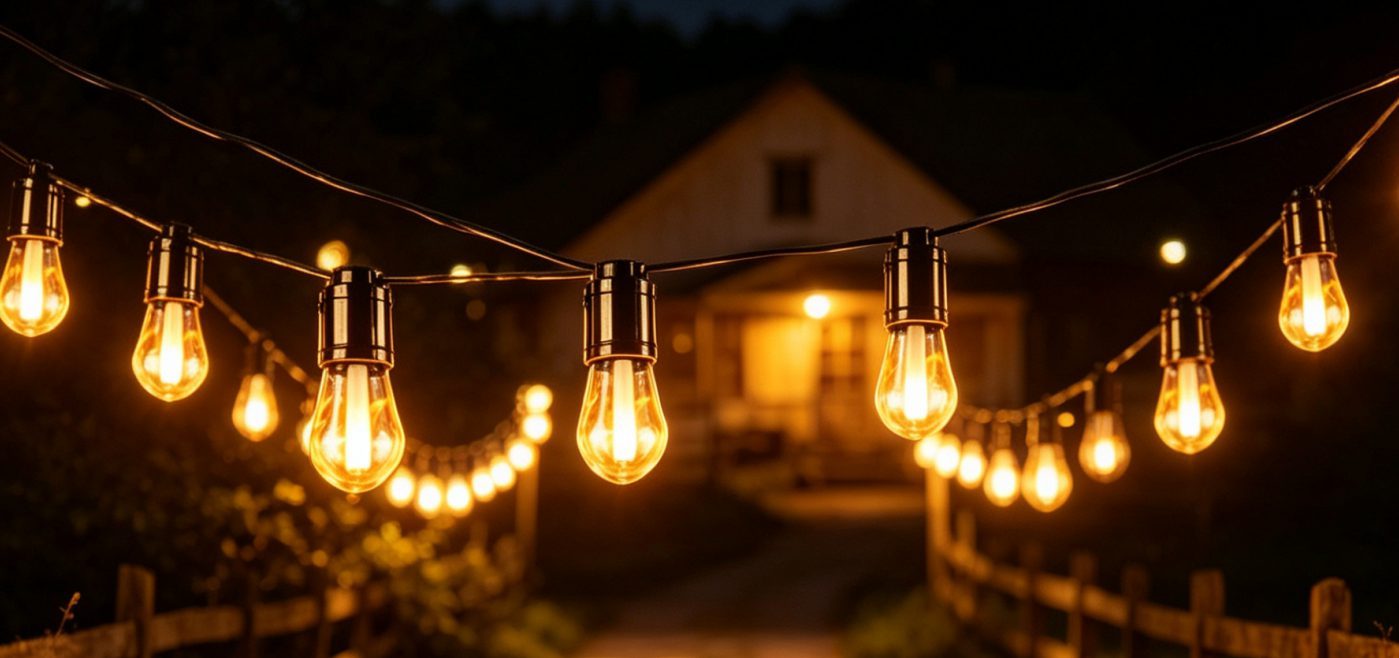 Solar string lights